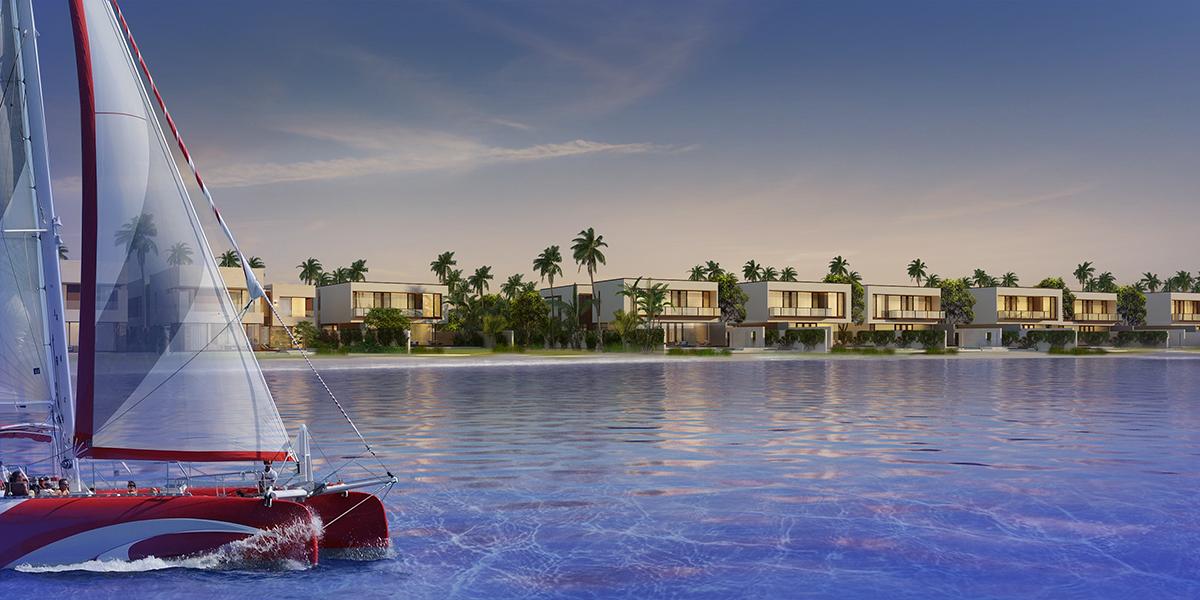 Luxury waterfront villas with private beach at Hidd Al Saadiyat Abu Dhabi